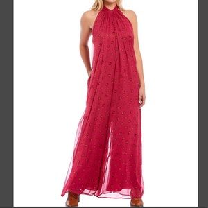 💖FP The Edge Of Love High Neck Wide Leg Jumpsuit